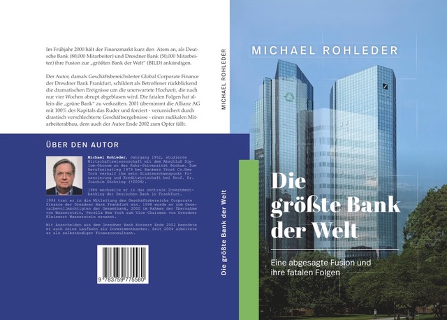 Cover des Buches Die größte Bank der Welt von Michael Rohleder